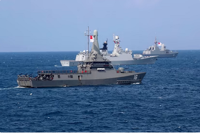 การฝึกร่วมระหว่างกองทัพเรือสิงคโปร์และกองทัพเรือจีน